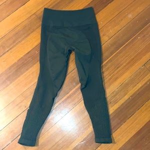 Dark Green Lululemon Leggings (full length)